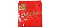 R COCCO RC4G S BASS STRINGS STAINLESS STEEL ROUND WOUND