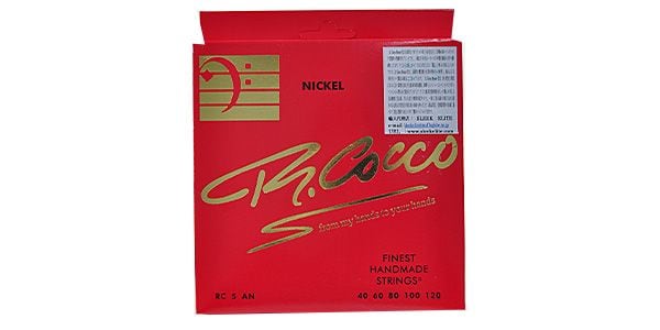 R COCCO/RC5A N BASS 5-STRINGS NICKEL ROUND WOUND