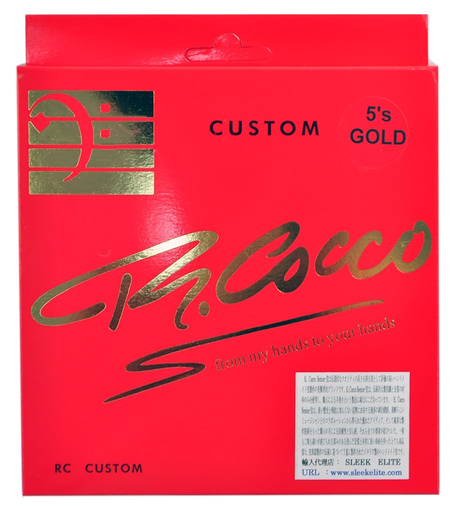 R COCCO/Custom 5 ゴールド弦 44-128