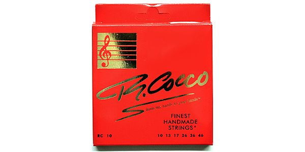 R COCCO/RC10 6-String Electric Nickel round wound