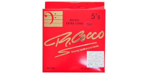 R COCCO / RC5CTXN EXTRA LONG SCALE BASS 5-STRINGS NI ROUND WOUND TAPER