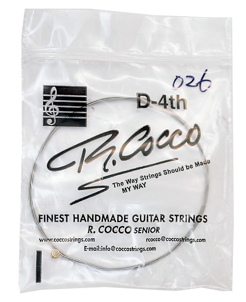 R COCCO/RC026 Electric Nickel round wound Single string