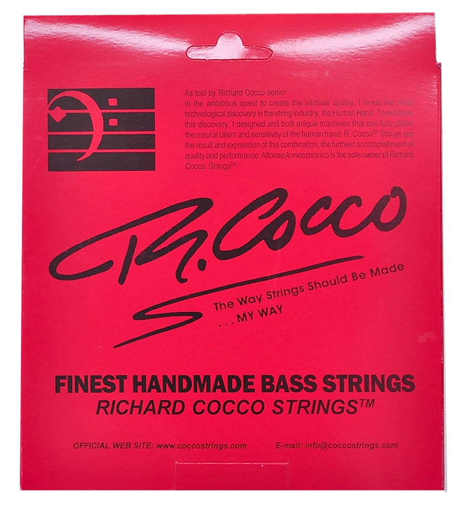 R COCCO/RC4C N BASS STRINGS NICKEL ROUND WOUND