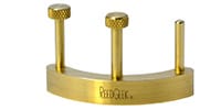 Reed Geek / Klangbogen 3-pin Lyre Set: Aero Matte Brass