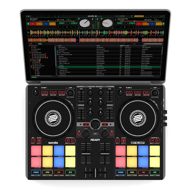 RELOOP ( リループ ) READY Serato/iOS版Djay対応DJコントローラー 送料無料 | サウンドハウス