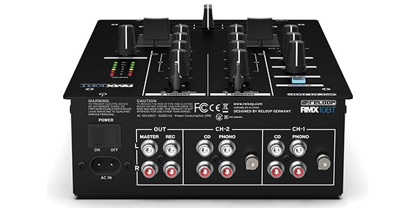 RELOOP / RMX-10 BT Bluetooth入力対応2chDJミキサー画像2