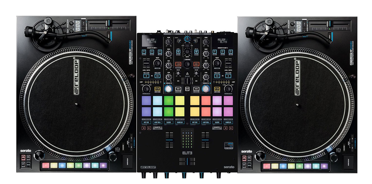 RELOOP/RP-8000 MK2 + ELITE Serato DVSセット