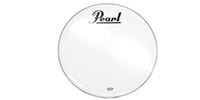 REMO 222B スムースホワイトアンバサダー 22インチ　Pearlロゴ入り