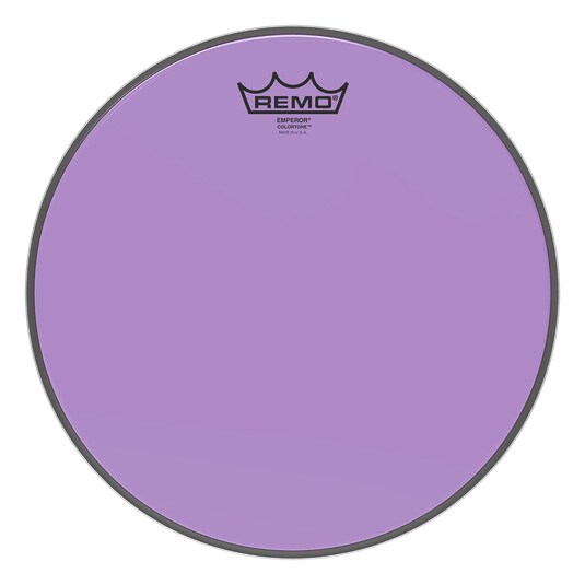 REMO/C-12TE PURPLE COLORTONE CLEAR EMPEROR 12インチ