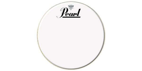 REMO/120B-BS コーテッドアンバサダー バスドラム用 20” PEARL LOGO