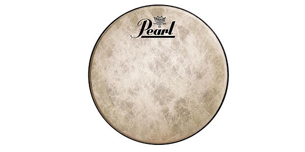 REMO/FA-518B-BS ファイバースキン3 バスドラム用 Pearlロゴ入 18