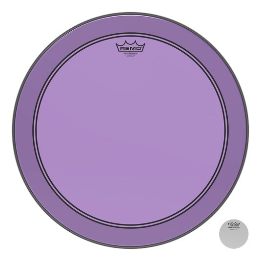 REMO/P3-318B PURPLE COLORTONE POWERSTROKE3 18インチ