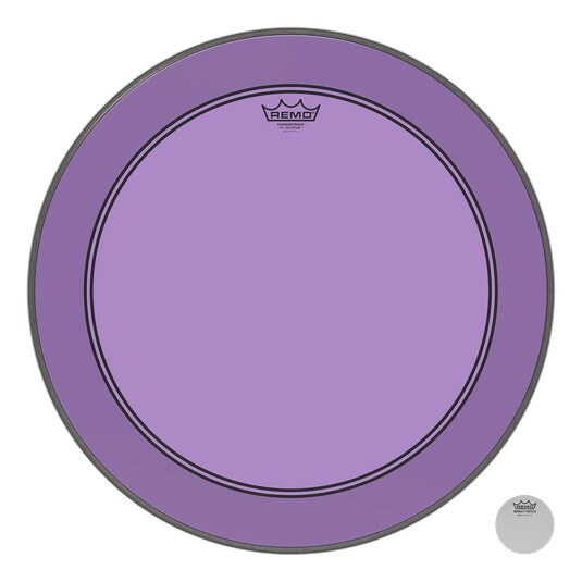 REMO/P3-322B PURPLE COLORTONE POWERSTROKE3 22インチ