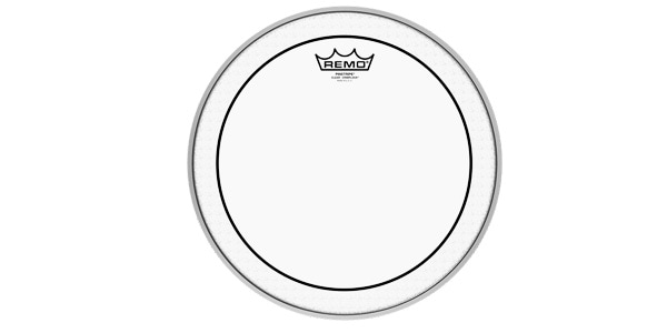 REMO / PS-0313-MP CRIMPLOCK Pin Stripe Clear Marching 13"
