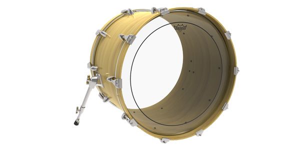 REMO / PS-318BB Pinstripe Clear Bass Drum 18