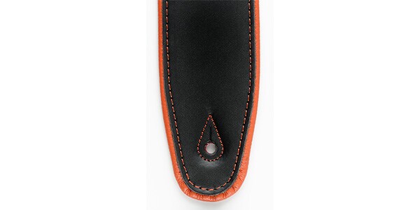 RENEGADE / Super Deluxe Rolled Edge Leather  Black / Orange画像2