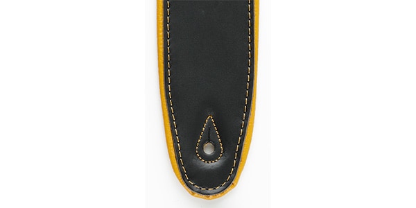 RENEGADE / Super Deluxe Rolled Edge Leather  Black / Yellow画像2