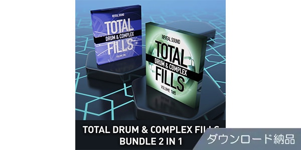 Reveal Sound ( リビールサウンド )  / Total Drum & Complex Fills Bundle 2 IN 1