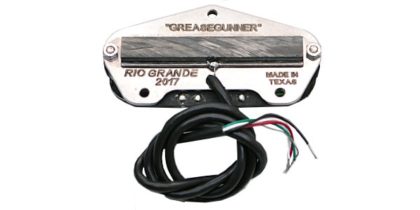 RIO GRANDE / GREASE-GUNNER for TELE BRIDGE Black 画像2