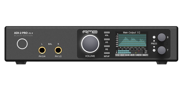 RME ( アールエムイー ) ADI-2 Pro FS R Black Edition AD/DA RME ( アールエムイー ) ADI-2 Pro FS R Black Edition AD/DA