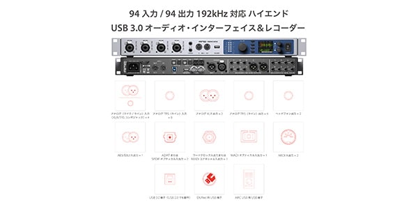 RME / Fireface UFX Ⅲ Audio Interface & Recorder画像2