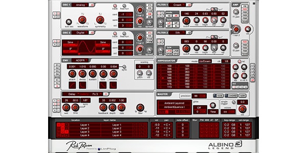 ROB PAPEN / Albino-3 Legend