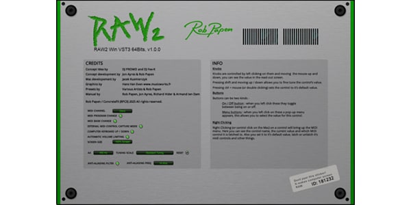 ROB PAPEN / RAW 2画像8