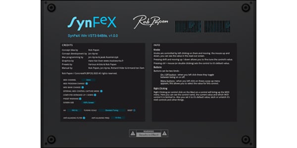 ROB PAPEN / SynFeX画像7