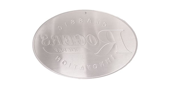 Rogers / RA-RMLS  Rogers Logo Metal Sign 12
