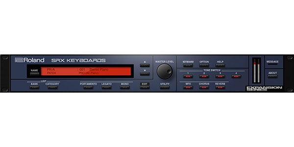 ROLAND / Roland Cloud Lifetime Keys SRX Keyboards