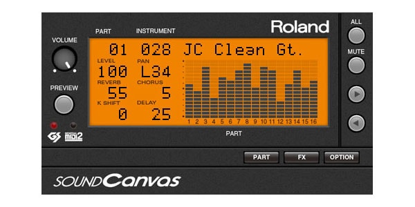 ROLAND/Roland Cloud Lifetime Keys Sound Canvas