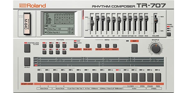 リズムコンポーザー TR-707