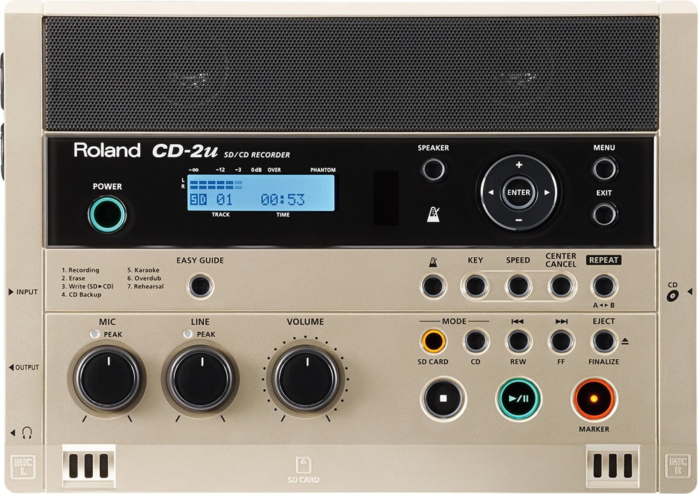 ROLAND/CD-2u　SD/CDレコーダー