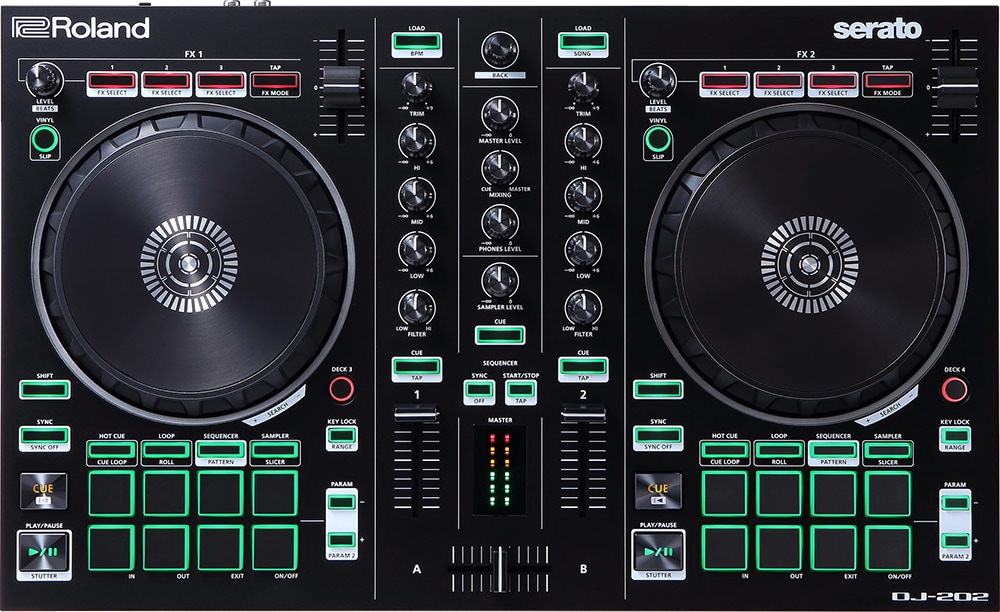 ROLAND/DJ-202 Serato DJ対応PCDJコントローラー