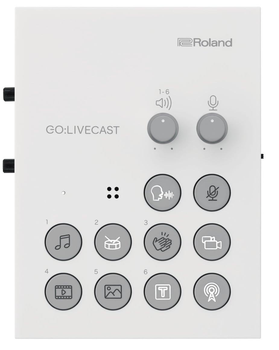 ROLAND/GO:LIVECAST Live Streaming Studio for Smartphones