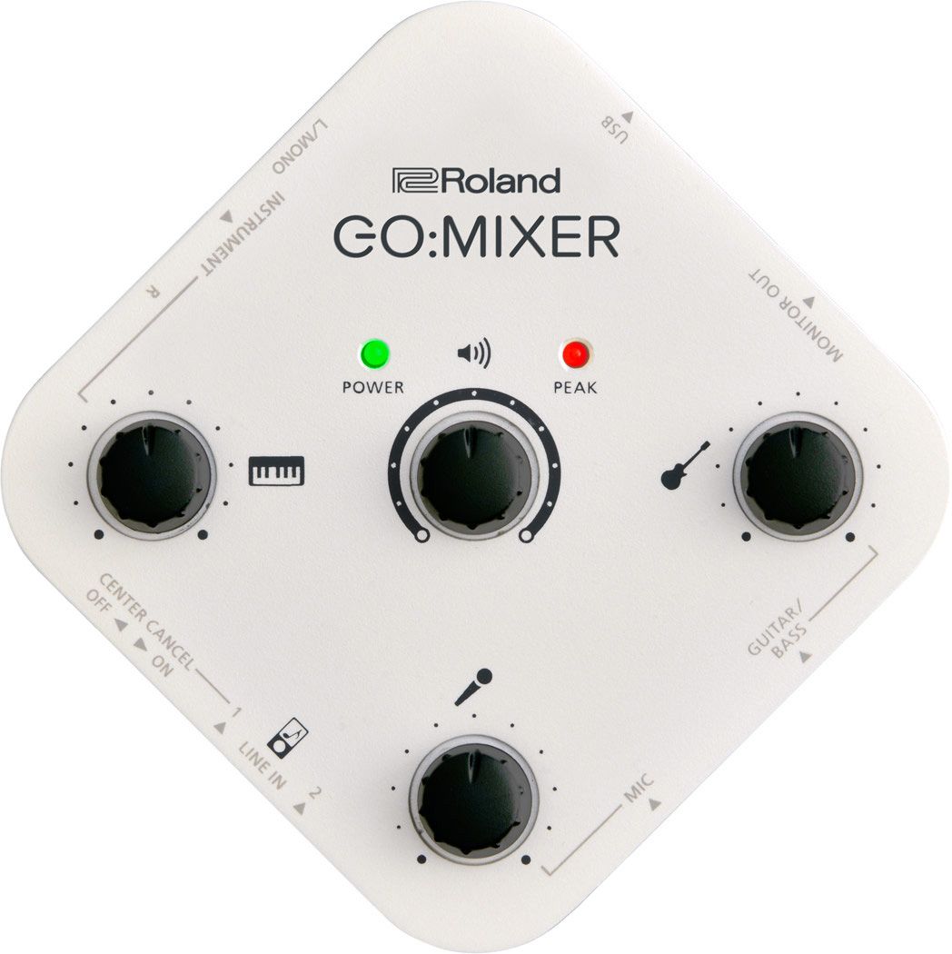 ROLAND ( ローランド ) GO:MIXER スマートフォン用オーディオインターフェイス 送料無料 | サウンドハウス