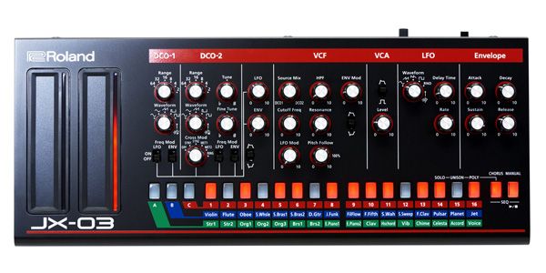 ROLAND ( ローランド ) JX-03 アナログモデリングシンセ Boutique ...