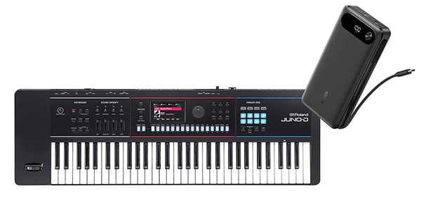 ROLAND ( ローランド )  / JUNO-D6 モバイルバッテリーセット①