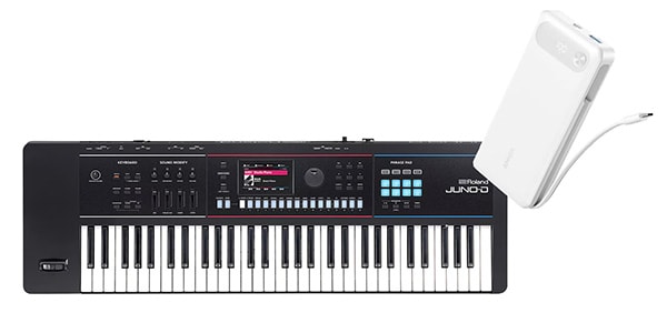 ROLAND ( ローランド )  / JUNO-D6 モバイルバッテリーセット②