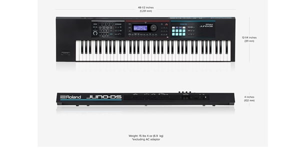 JUNODS76 JUNO-DS76 [With genuine case] 76-key synthesizer 送料無料