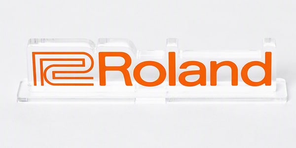 ROLAND ( ローランド )  / Roland Logo Acrylic Stand Orange