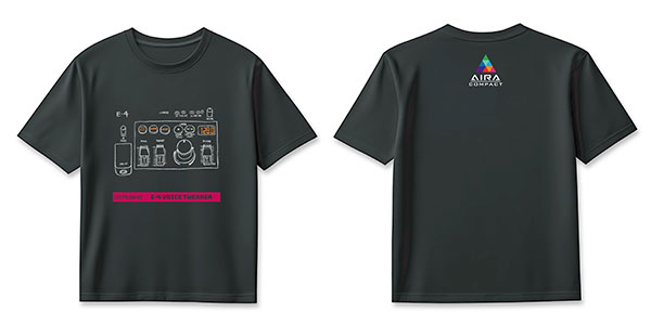 ROLAND / E-4 T-Shirts DesignB 2XL