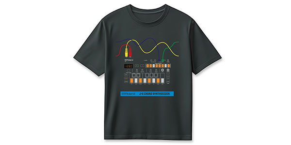 ROLAND / J-6 T-Shirts DesignA 2XL画像2