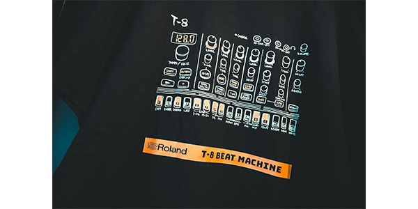 ROLAND / T-8 T-Shirts DesignB M画像2