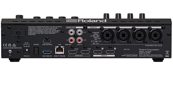 ROLAND ( ローランド )  / SR-20HD ダイレクトストリーミングAVミキサー画像6