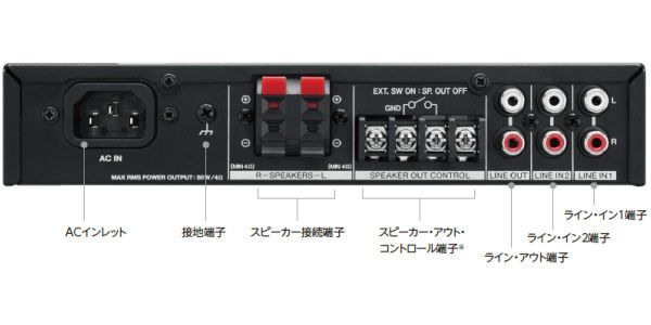 SRA-5050A ミキシングステレオアンプ