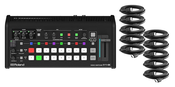 ROLAND ( ローランド )  / V-1-4K+Anker HDMI ケーブル 10本セット