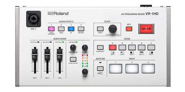 VR-1HD AVストリーミング・ミキサー