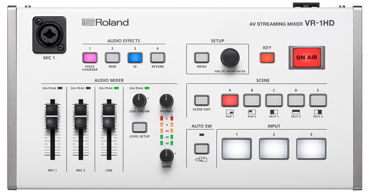 ROLAND/VR-1HD AVストリーミング・ミキサー