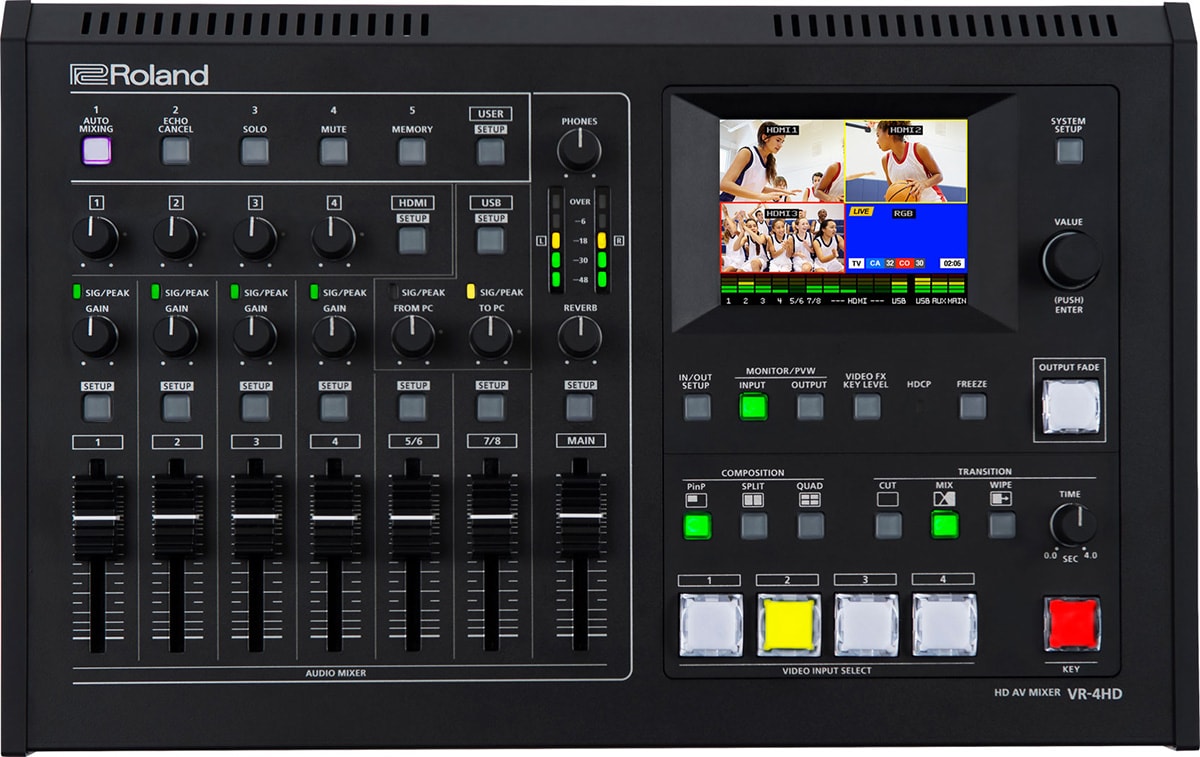 ROLAND/VR-4HD　オールインワン HD AV Mixer